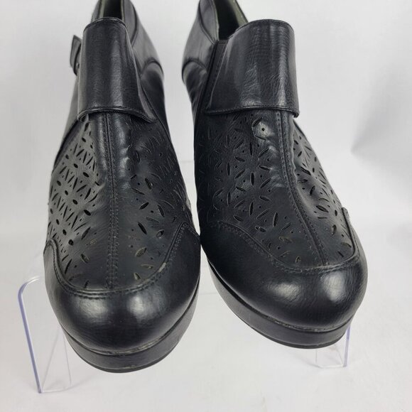 J-41 Jambu Womens 10 Slip On Platform Clogs Vegan Bohemian Booties Going Out - Picture 5 of 13